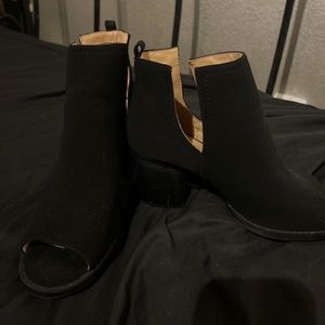 Black booties